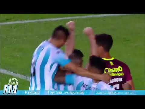 Racing 3 - Godoy Cruz 1 / Gol de Lisandro López