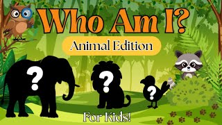 Can You Guess the Animal? | Who Am I Game for Kids!