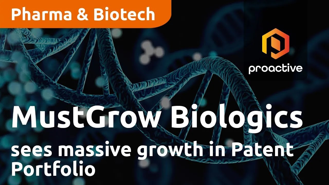 MustGrow Biologics sees massive growth in Patent Portfolio