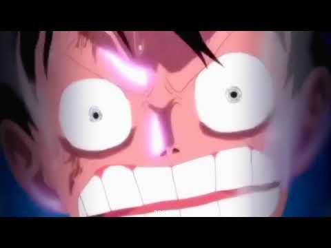 Luffy's first future sight during Marine Ford