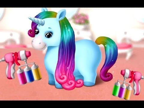 Pony Sisters Hair Salon 2 Pet Horse Makeover and Care Games for Children by TutoTOONS