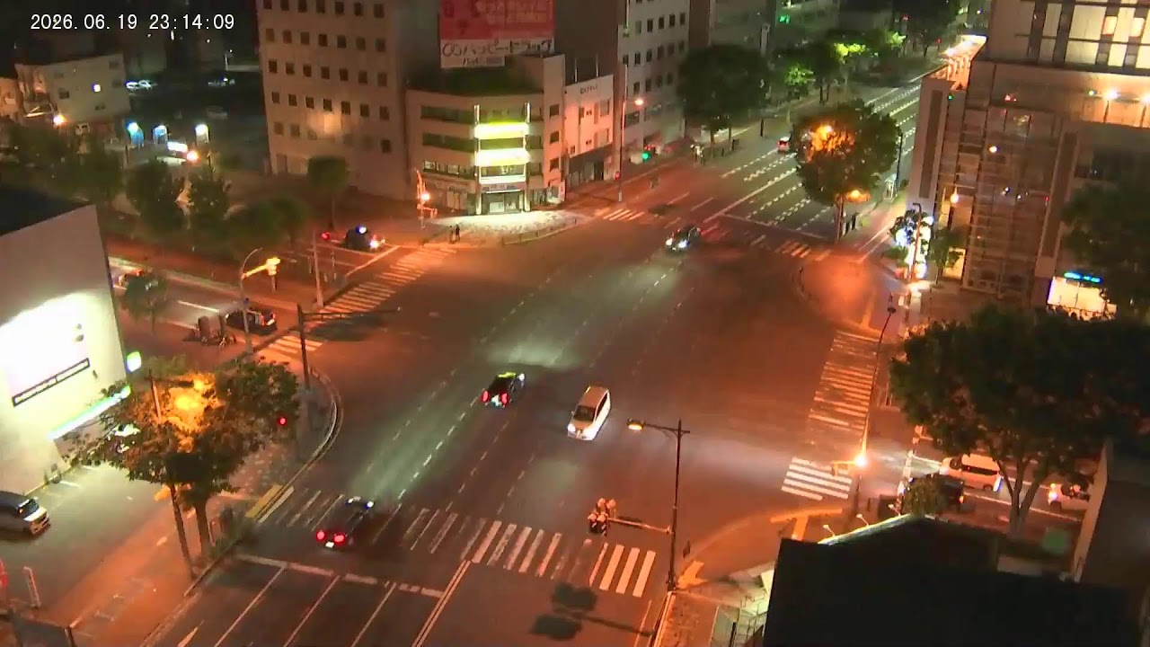 Live webcam view of National Route 4 Yanagimachi Crossing