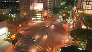 青森・国道柳町交差点