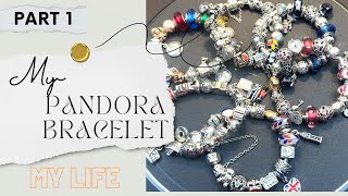 Pandora Bracelet, My Pandora Bracelets - PART 1 (My Life in Brazil & USA)