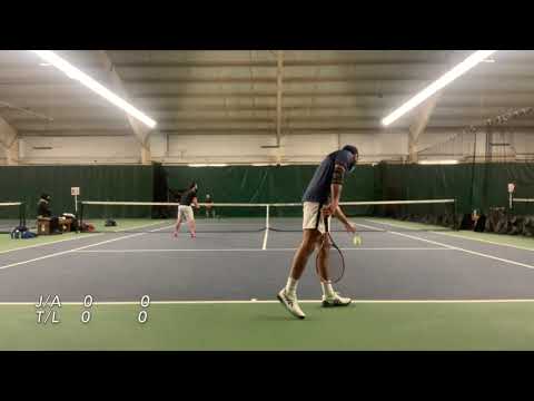 1/11/'22 USTA NTRP 3.5/4.0 men's doubles set 1