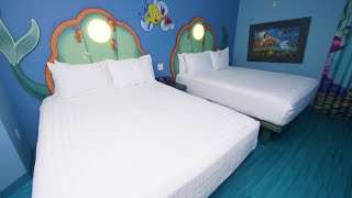 Little Mermaid Two-Queen Room room tour