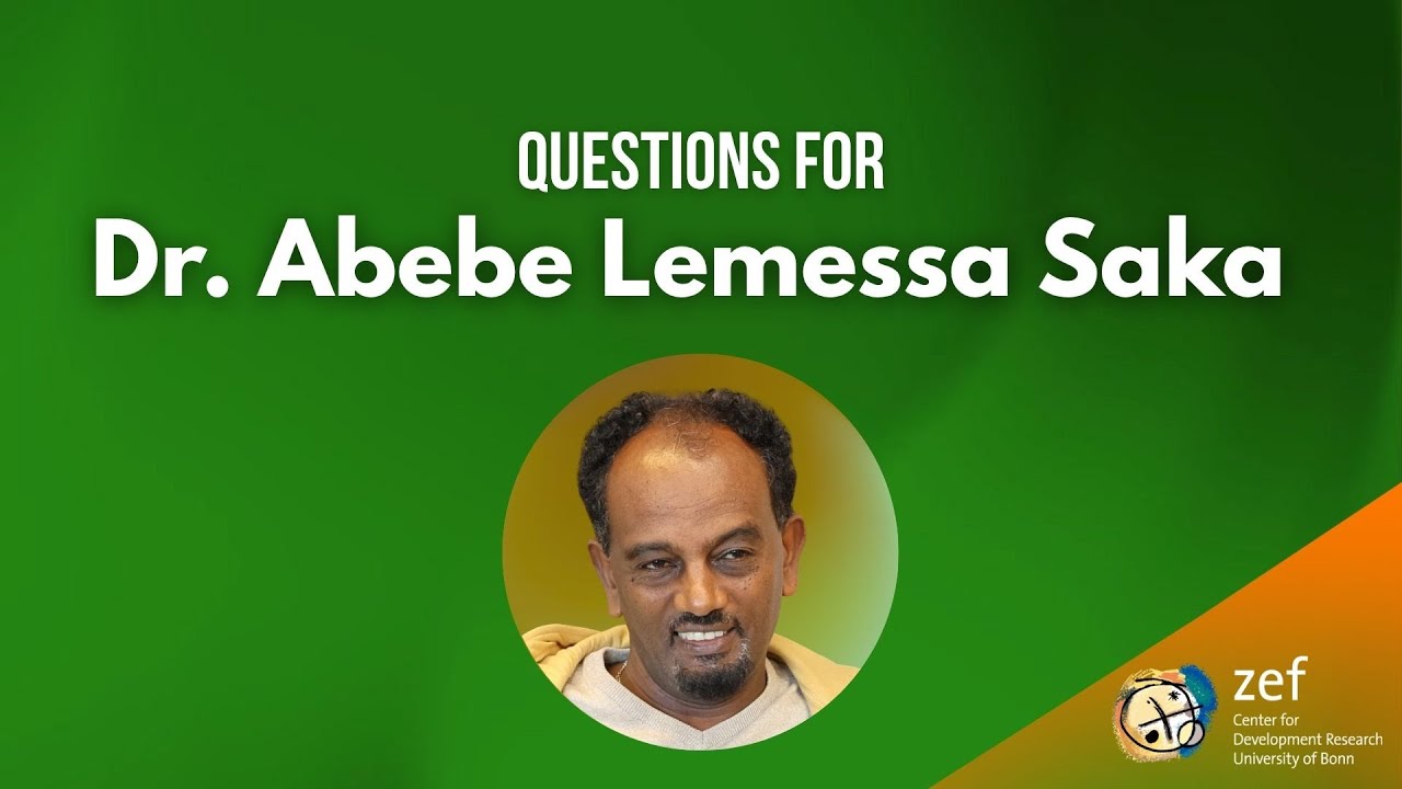 Questions for Dr. Abebe Lemessa Saka, post-doctoral fellow as part of the UNESCO Heritage Project