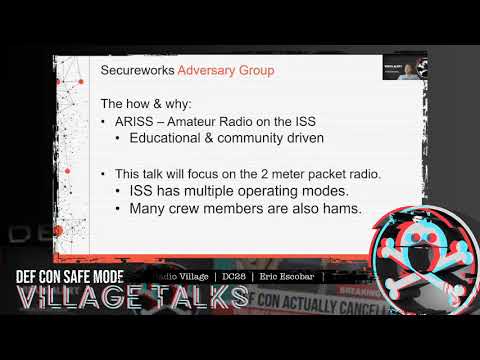 DEF CON Safe Mode Ham Radio Village -  Eric Escobar  - Talking to Satellites
