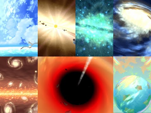 Super Mario Galaxy 2 all world themes with backdrops