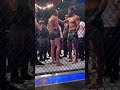 Rodriguez consoled Ortega after their #UFCLongIsland main event