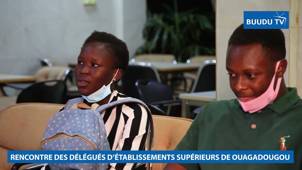 Rencontre des délégués d'établissements supérieurs de la ville de Ouagadougou