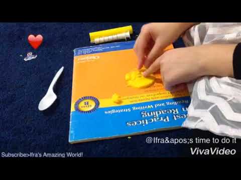 Making cake with play doh! Fun entertainment!