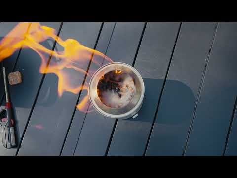 Solo Stove Mesa Tabletop Fire Pit - Top View Video