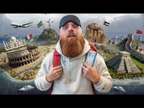 I Tried to Visit ALL 7 Wonders of the World in 7 Days