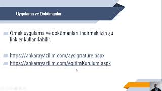 e-fatura, e-belge, e-defter imzalama servisi tanıtım