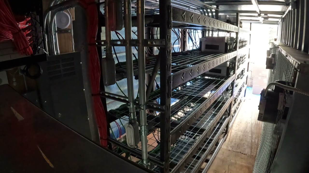 Mining Container - Stacking up the ASICs