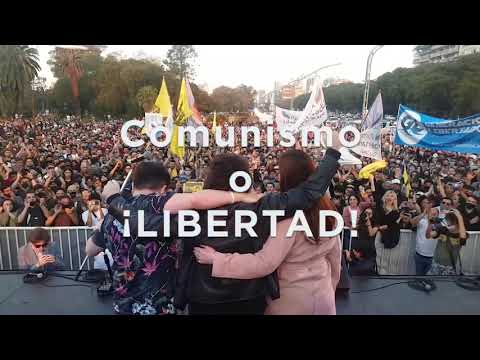 JAVIER MILEI QUEDA CLARO EN ARGENTINA COMUNISMO O ¡LIBERTAD! MI BUEN AMIGO