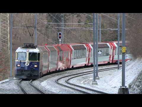 Der Glacier Express - von St. Moritz nach Zermatt