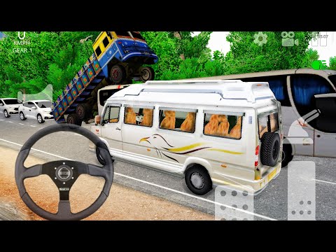 Kolli Hills Driving Simulator - Luxurious Van Uphill Driving #3 Truck Game