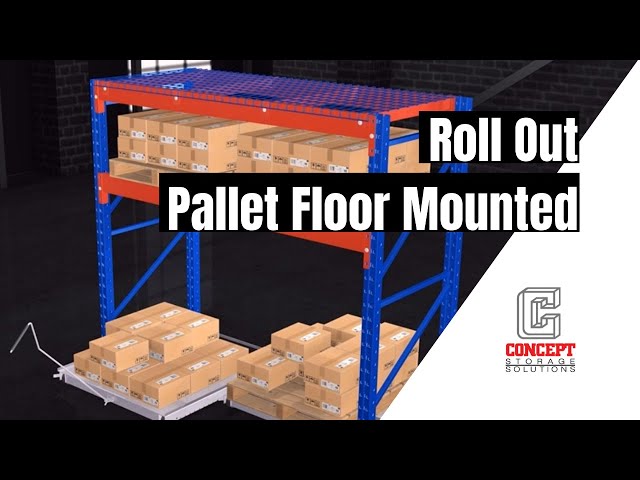 Roll Out Rack - Pallet Racking - Storage Solution - Warehouse in Industrial Shelving & Racking in Markham / York Region