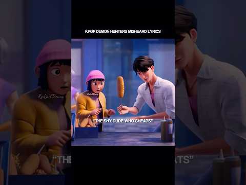 What do you hear…? 😅 #kpopdemonhunters #misheardlyrics #funny #fypp