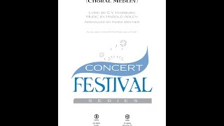 The Wizard of Oz Choral Medley (SATB) - Arranged by Mark Brymer