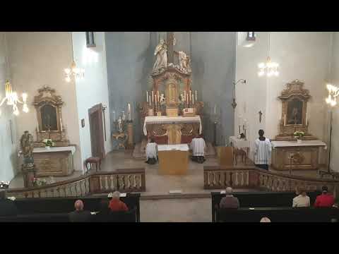 4.4.2021(Ostersonntag), St.-Anna-Kirche HD: Introitus "Resurréxi" (Gregorianischer Choral)