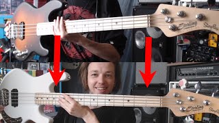Video thumbnail for CHEAP STRINGRAY BASS MOD: Sterling by Music Man S.U.B. Sting Ray 4 repainted + Seymour Duncan SMB4D by BassHere
