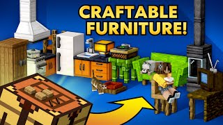 Craftable Furniture | Minecraft Marketplace - Official Trailer