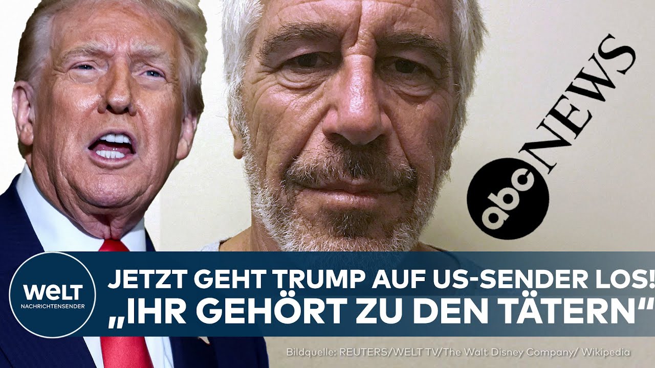 EPSTEIN-AKTEN: Nach Freigabe! – Jetzt poltert Trump gegen ABC News – "Ihr gehört zu  den Tätern!"