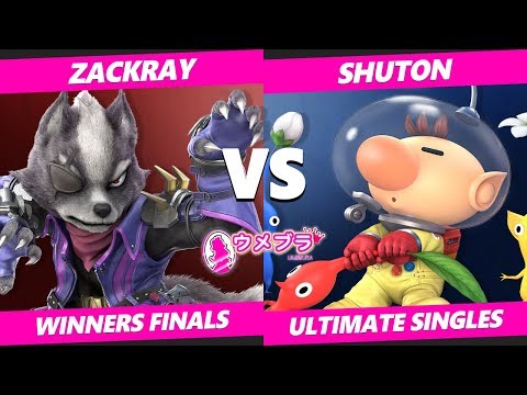 Japan Smash Ultimate Tournament - GW | Zackray (Wolf) Vs. SST | Shuton (Olimar) Umebura SP2 SSBU WF