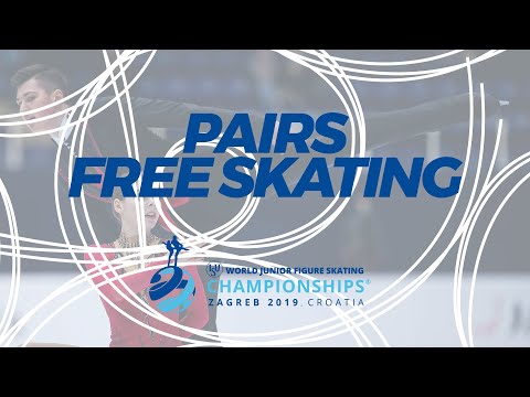 Pairs Free Skating | 2019 ISU World Junior Figure Skating Champs - Zagreb/CRO | #WorldJFigure