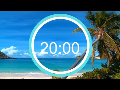 20 MINUTE TIMER SUMMER Themed/ Beach and TROPICAl!