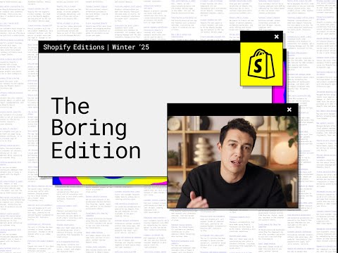 Shopify Editions Winter '25 | Introduction