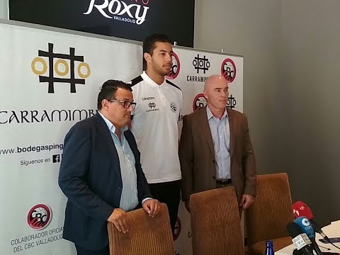 Presentación Jito Kok, jugador del Carramimbre CBC Valladolid