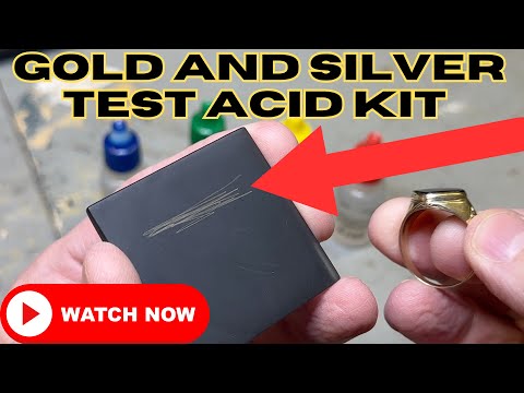Gold And Silver Test Acid Kit How to Use and Review