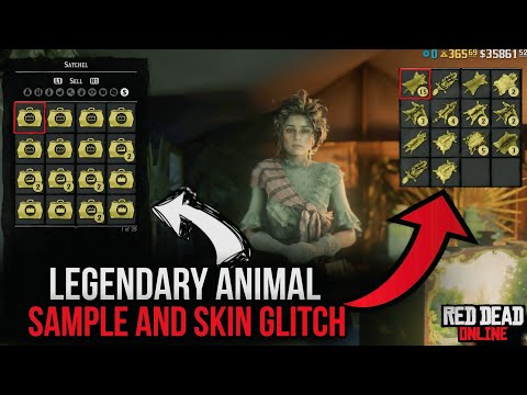 How to get a Sample and Pelt from the same Legendary animal in Red Dead Online *SUPER EASY* WORKING!
