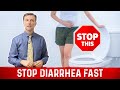 How To Stop Diarrhea Fast Using Easy Home Remedies Dr Berg