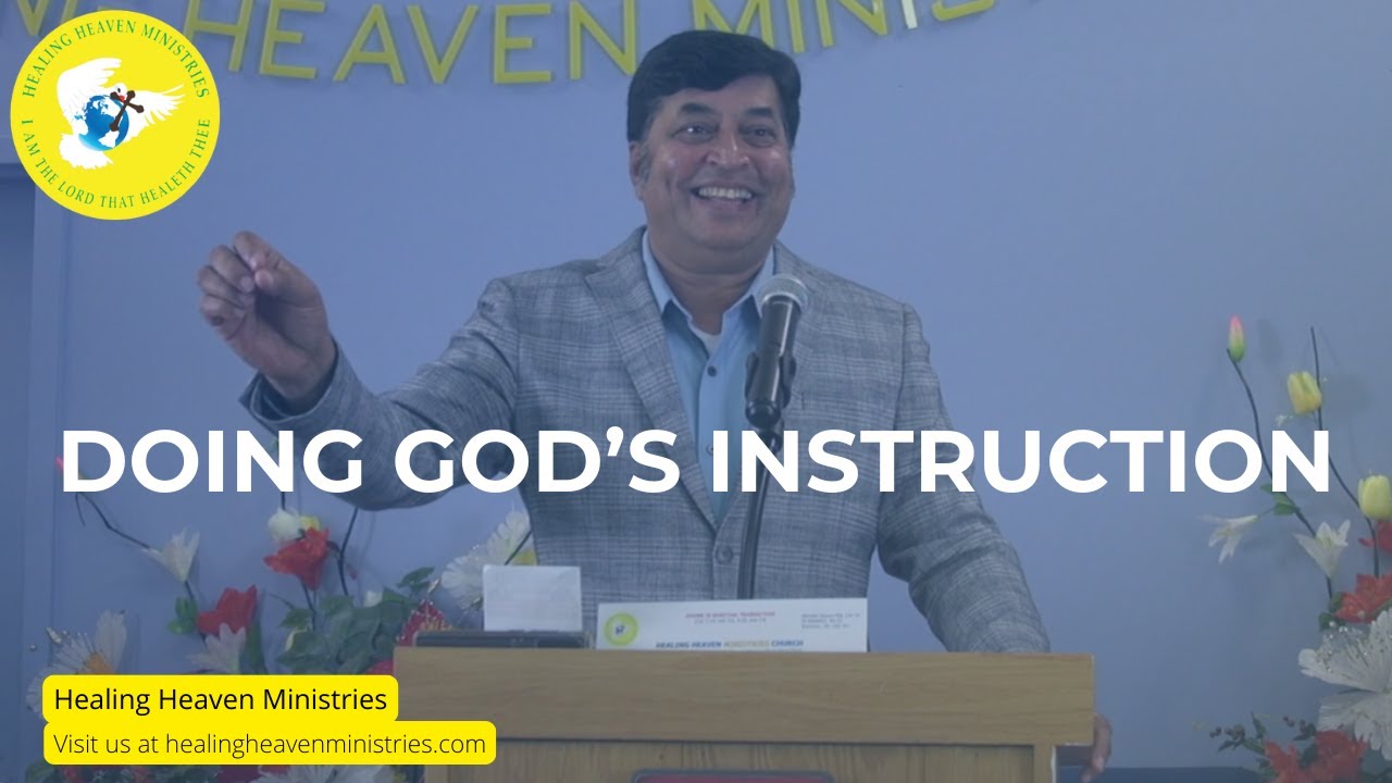 Doing God’s Instruction