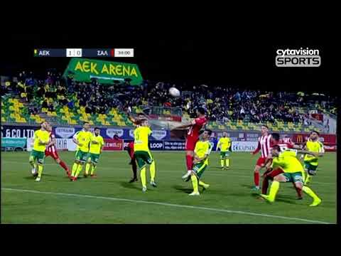 AEK Larnaca 2-0 Nea Salamis (A Kategoria 2017/2018...