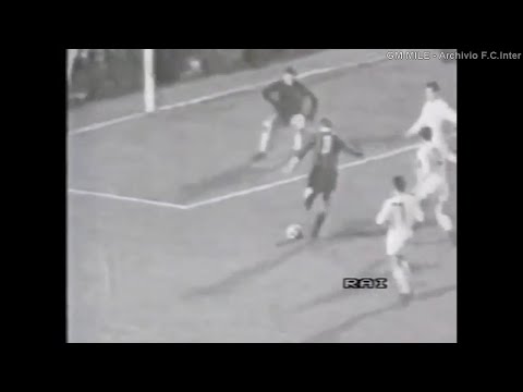 1965-66 (SF Rit Coppa Campioni - 20-04-1966) INTER-Real Madrid 1-1 [Amancio,Facchetti] Gol - Rai