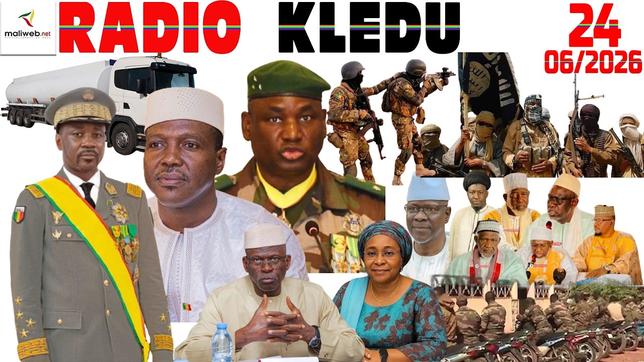 La Revue de Presse de la RADIO KLEDU du 24 Juin 2026