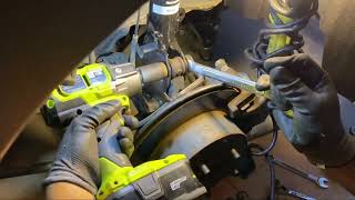Lexus ES 300h 2013 rear struts replacement. #diy #girlpower #lexus