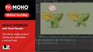 Webinar – Are those really vectors? Giving your animation a natural look with Víctor Paredes