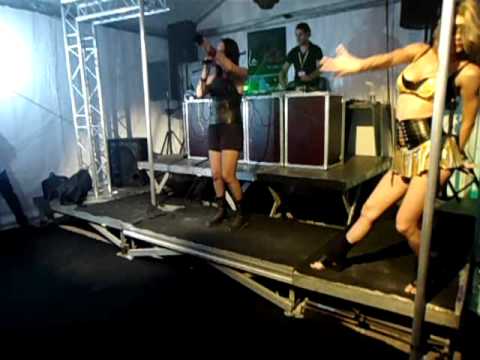 Marc Canova Jennifer Tallulah - Bar la Fiesta Foire aux vins Colmar 10/08/2010