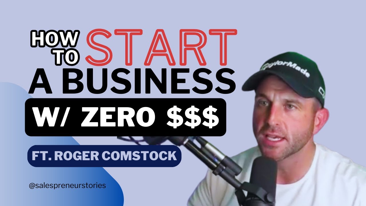 Start your business for $0 - Roger Comstock - YouTube