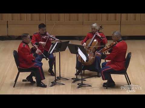 HOROVITZ  Quartet for Oboe and Strings, Mvt 3 Molto allegro - "The President's Own" U.S. Marine Band