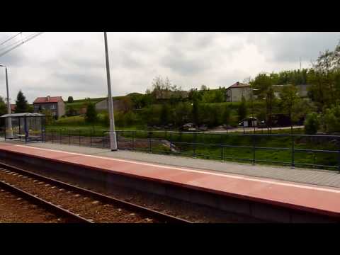 Odjazd osobowym ze stacji Słomniki Miasto