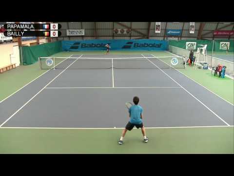 PAPAMALAMIS (FRA) vs BAILLY (BEL) - Open Super 12 Auray Tennis - Court 3
