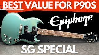 Video thumbnail for Stop and BUY This EPIPHONE SG Special by Play and Trade Guitars